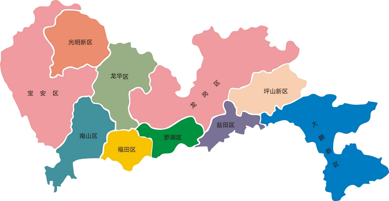 惠州面向深圳电子信息产业招商地图服务时间:2018年委托单位:惠州市